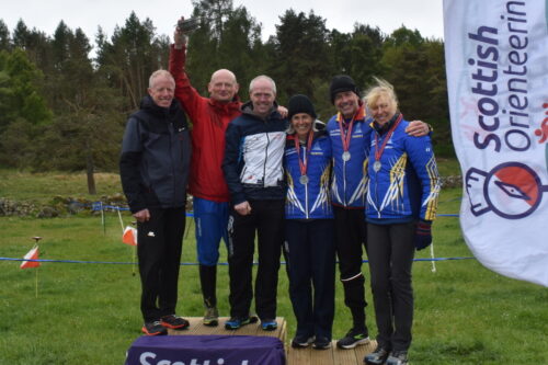 Scot Champs 2022 Relay Podium 2