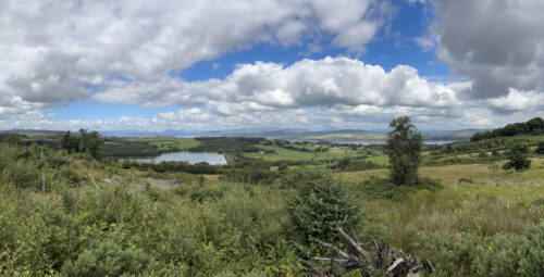 Knockmountain looking towards Auchendores Reservoir