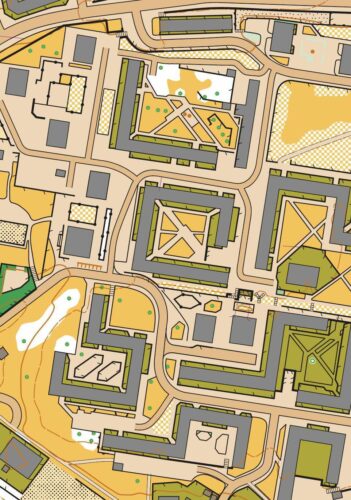 Kelvin orienteering map